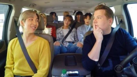 Watch BTS' Carpool Karaoke With James Corden; Twitter Goes Crazy For Jin And Jimin