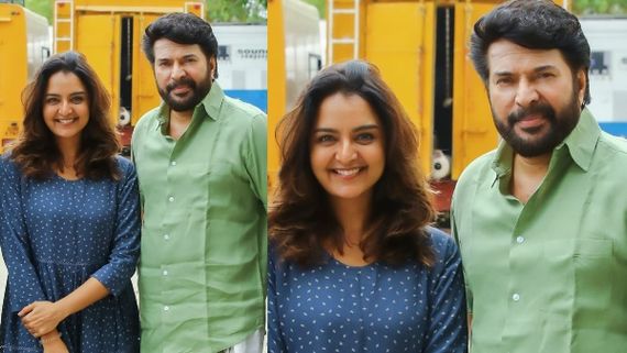 FINALLY! Manju Warrier Shares Her First-Ever Picture WIth Mammootty!