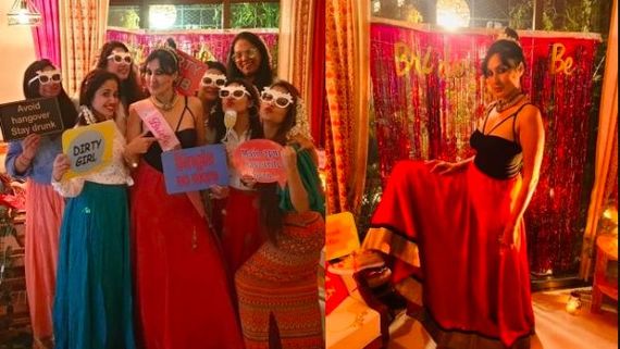 Kamya Punjabi Enjoys A Fun Filled Bachelorette Party With Her Girlfriends