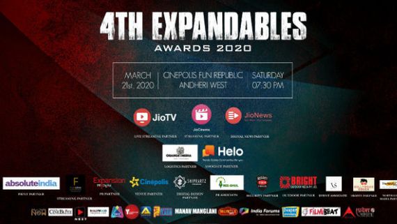 Jio TV And Jio News Join Hands With 4th Expandables Awards 2020