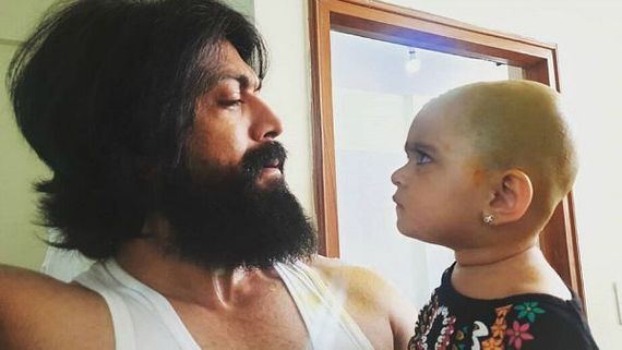 KGF Star Yash Shares An Adorable Picture Of Daughter Ayra Disapproving Her ‘New’ Haircut