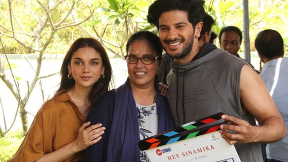 Dulquer Salmaan, Aditi Rao & Kajal Aggarwal Team Up For Hey Sinamika: The Project Starts Rolling!