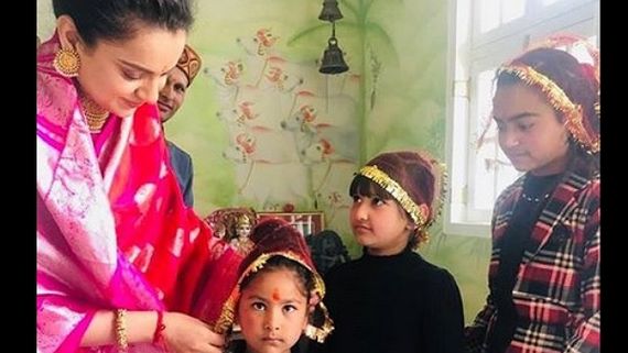Coronavirus Lockdown: Kangana Ranaut Organizes Birthday Puja; Fans Ask, 'No Social Distancing'?