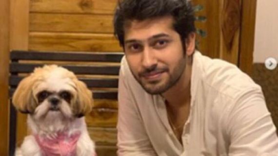 Namish Taneja Spends Quality Time At Home With His Dog, Queen
