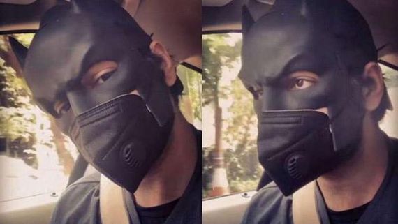 Watch: Ali Fazal Dons A Batman Mask And Drives Around Mumbai Distributing Food To The Needy!