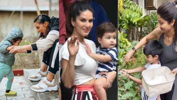 B-Town Stars Sunny Leone, Shilpa Shetty, Neha Dhupia And More On Parenting In Quarantine