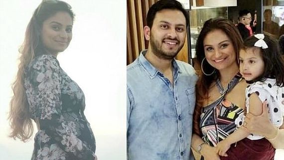 Bigg Boss Fame Dimpy Ganguly Delivers Her Second Child On Easter Eve With Husband Rohit Roy