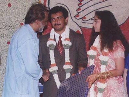 Ajith Kumar-Shalini Wedding Anniversary: Pics Of Celebrities Who Attended Thala's Wedding!