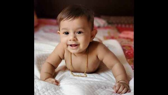 KGF Star Yash And Radhika Pandit Release First Photo Of Their Adorable 6-Month-Old Baby Boy