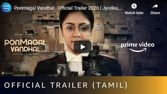 Ponmagal Vandhal Trailer Receives Thumbs Up From Lawyers!