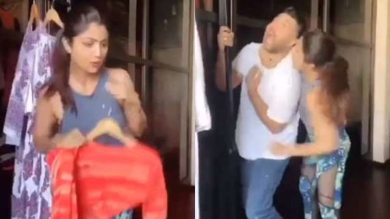 Shilpa Shetty Hits Husband Raj Kundra For Cheating On Her In New TikTok Video