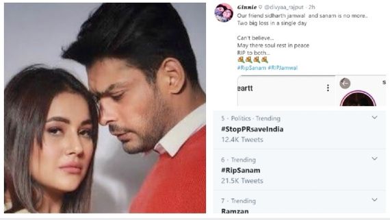 Sidharth Shukla & Shehnaaz Gill's Fans Express Grief Over Death Of Two Ardent Fans