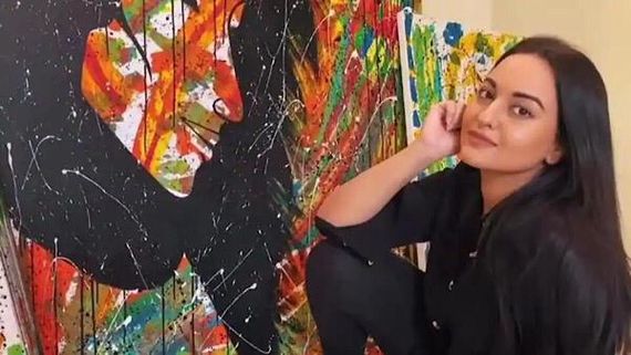 Sonakshi Sinha To Auction Her Art To Raise Funds For Daily Wagers: I’ve Created These With My Heart