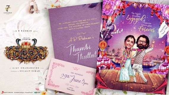 Cobra Movie First Single To Be Out On Monday At 5 PM; Vikram And Team Issue An Open Invite