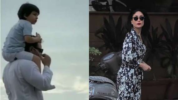 Kareena Kapoor, Saif Ali Khan And Taimur Step Out For A Walk At Marine Drive In Unlock 1