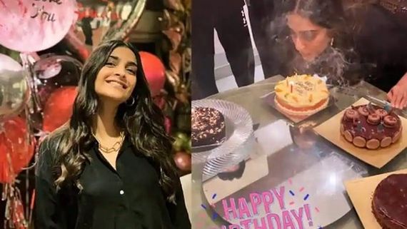 Sonam Kapoor's Midnight Birthday Bash Inside Pictures; Papa Anil Kapoor Wishes Her With A Sweet Note