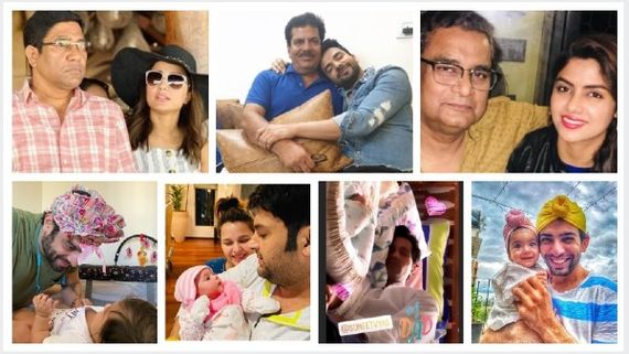 Father's Day Special: Hina Khan, Nimrit Ahluwalia & Others Share Pics With Their Dads