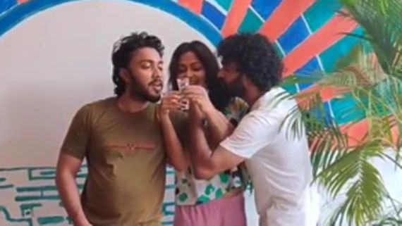 Amala Paul Welcomes Her Brother With Shots Of Drinks; Shares Video On Instagram
