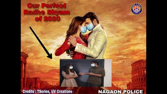 Radhe Shyam First Look Poster Gets An Edit As Assam Police Urge People To Wear A Mask Amid COVID-19