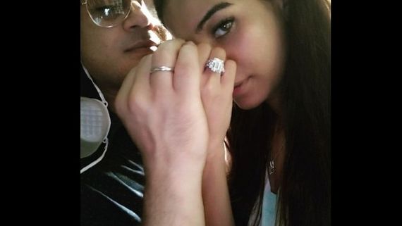Poonam Pandey Gets Engaged To Her Boyfriend Sam Bombay; Calls It 'Best Feeling Ever'
