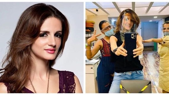 Sussanne Khan Is All Smiles Post Haircut And Spa Treatment After 4 Months Of Lockdown!