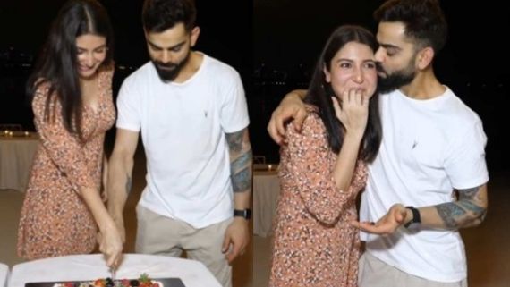 Anushka Sharma And Hubby Virat Kohli Celebrate Pregnancy News With RCB Team, Watch Video