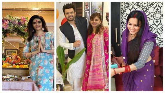 Ganesh Chaturthi: Karishma Tanna, Arjun Bijlani And Others Share Sneak Peek Of Their Celebrations