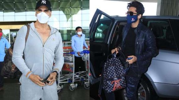 Bell Bottom: Akshay Kumar, Jackky Bhagnani And Team Take Off To United Kingdom For Film's Shoot