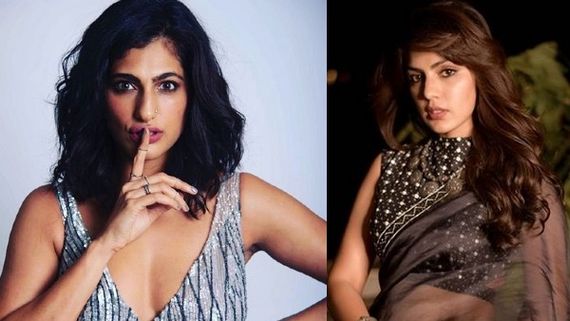 Kubbra Sait Lashes Out At Twitter User Who Called Rhea Chakraborty 'Sex Bait To Trap Rich Men'