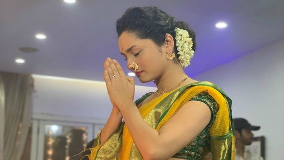 Ankita Lokhande Does Ganesh Sthapana At Home, Prays For Sushant Singh Rajput