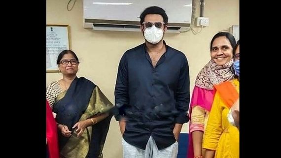 Prabhas Spotted At Hyderabad’s Road And Transport Authority Office, Pictures Go Viral!