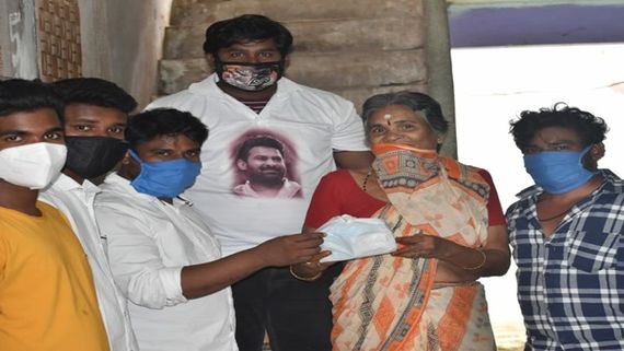 Prabhas' Fans Donate PPE Kits To Aged People In Need