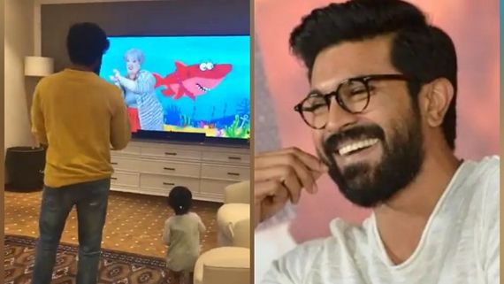 Ram Charan’s Dance Video With Niece Navishka On Baby Shark Song Takes The Internet By Storm! 