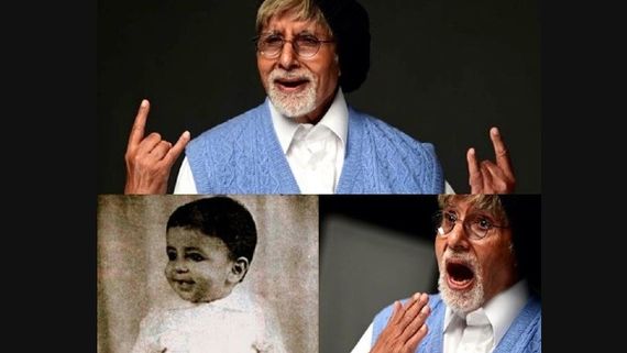 Amitabh Bachchan Shares A Throwback Photo As A Baby; Netizens Call Him 'Original Swagger'