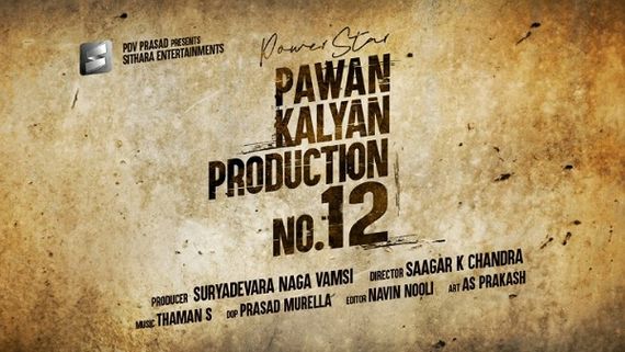 Production No 12 Announced: Pawan Kalyan To Play A High Voltage Role In Saagar K Chandra’s Film