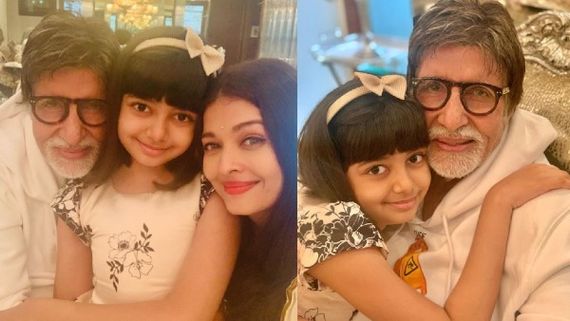 Amitabh Bachchan's Birthday Celebrations: Aaradhya And Aishwarya Rai Bachchan Shower Him With Love