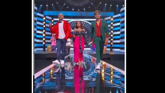 Indian Idol 12: Vishal Dadlani, Neha & Himesh Begin Shooting; Vishal Shares Sneak-Peek Of First Day