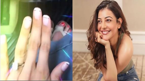 Kajal Aggarwal Flaunts Her Engagement Ring Ahead Of Her Wedding With Gautam Kitchlu 