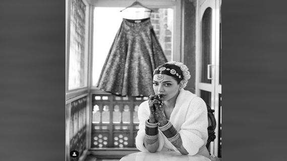 Kajal Aggarwal Posts Glimpse Of Her Bridal Look Ahead Of The Wedding With Quirky Caption