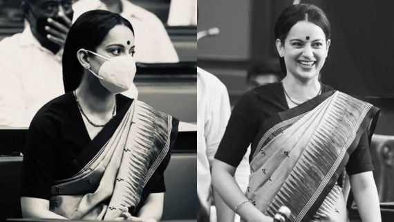 Kangana Ranaut Reveals Her New Look From Thalaivi; Netizens Impressed!