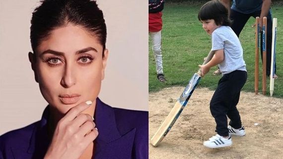 Kareena Kapoor Khan Treats Fans With A Pic Of Taimur Playing Cricket; Asks 'Any Place In The IPL?'