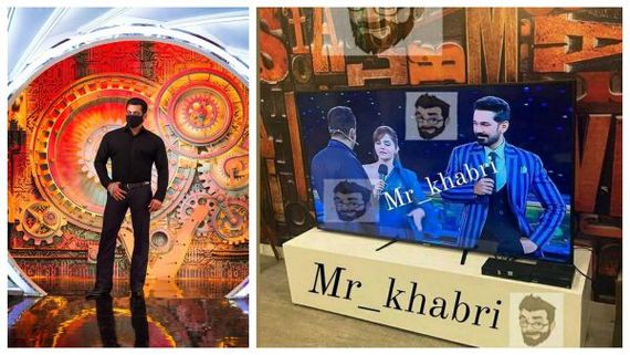 Bigg Boss 14 Launch: Salman Khan Stuns In An All Black Avatar; Rubina-Abhinav Entry Pic Gets Leaked