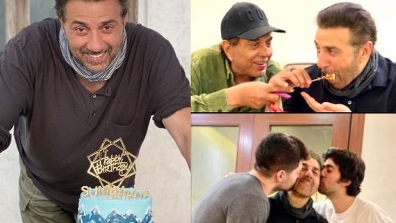 Sunny Deol's Birthday Party: Actor Celebrates In Deol Style With Dad Dharmendra And Family