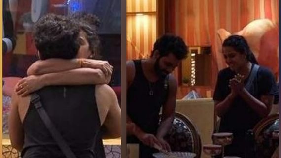 Bigg Boss Telugu 4: Monal Gajjar Plants Multiple Kisses On Akhil Sarthak’s Cheek On His Birthday