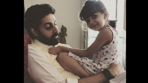 Aaradhya Bachchan Caught Playing With Abhishek Bachchan In An Unseen Pic Shared By Sikandar Kher