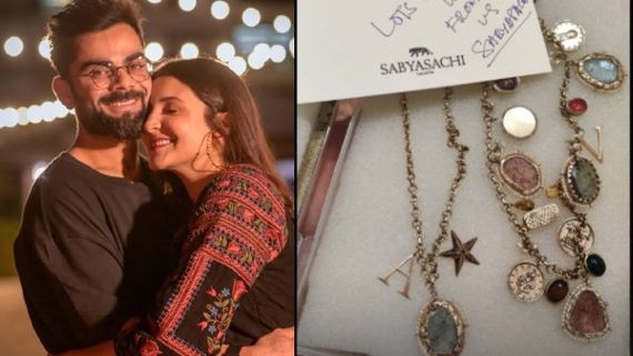 Anushka Sharma Gets A Congratulatory Gift From Sabyasachi With Her And Virat Kohli's Initials On It