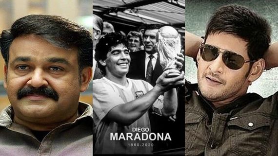 RIP Diego Maradona: Mohanlal, Mahesh Babu, Tovino Thomas & Others Mourn Legendary Footballer’s Death