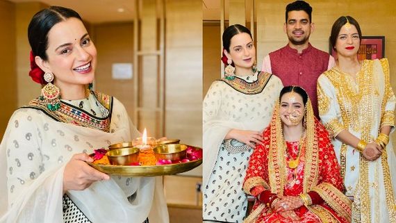 Diwali 2020: Kangana Ranaut Welcomes Devi In Form Of Her 'Bhabhi'; Extends Wishes To Fans