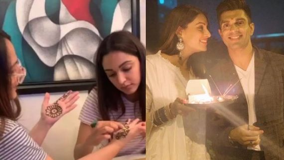 Karwa Chauth 2020: Kiara Applies Henna On Mom's Hands; Bipasha Shares Memories From Last Year