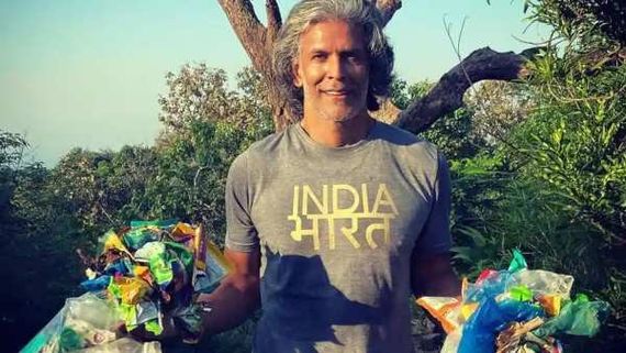 Milind Soman Picks Up Garbage During Trek; Says People Need To Be ‘Smarter Than Monkeys'
